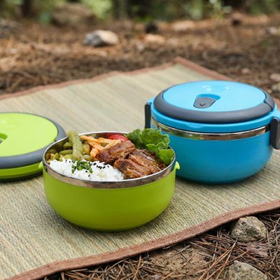 Lunch box version simple plus une version double camping