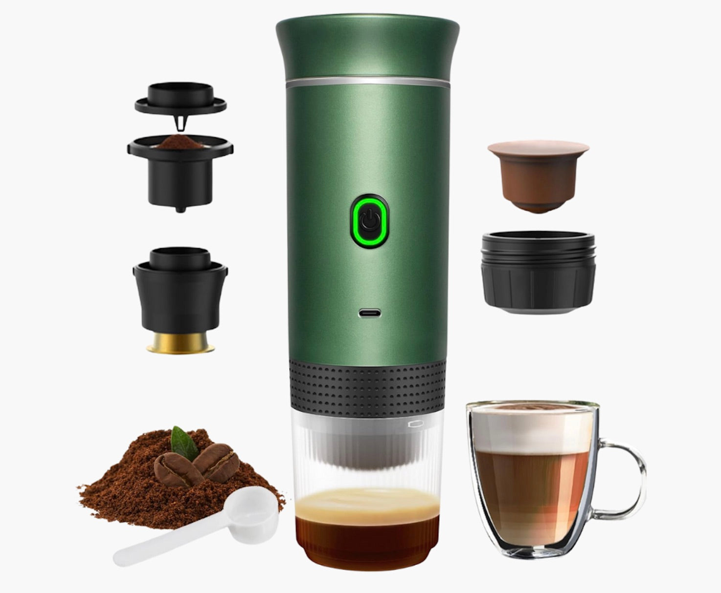 machine a cafe portable capsule ou cafe moulu