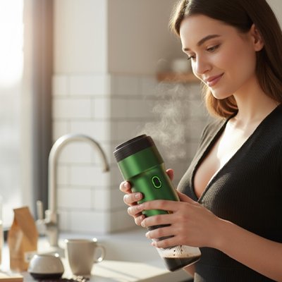 Machine a café portable​ facile à nettoyer