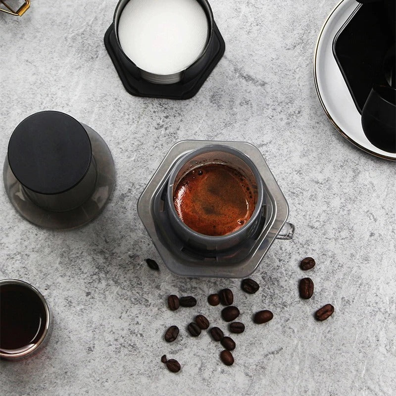 machine a café portable fait expressos crémeux