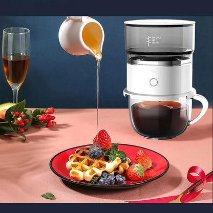 mini machine a cafe portable blanche