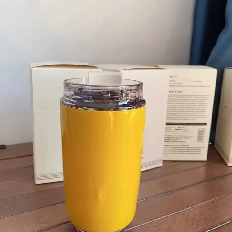 mug isotherme jaune