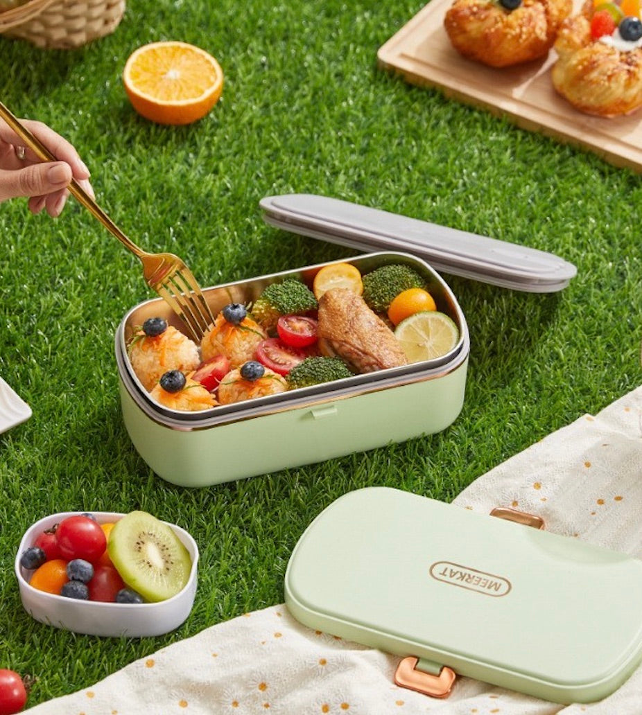 pique-nique avec lunch box chauffante ChicEco & Nomad