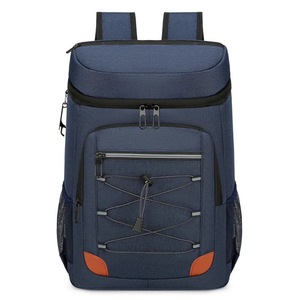 sac a dos glaciere bleu foncé