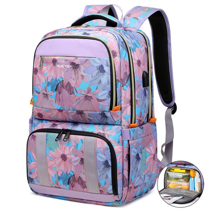 sac a dos glaciere CoolMix fleuri pastel