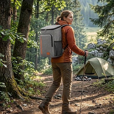 Sac a dos isotherme confortable pour randonnées bois