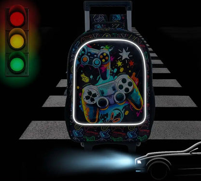 sac a dos isotherme enfant avec rayures réfléchissantes nuit