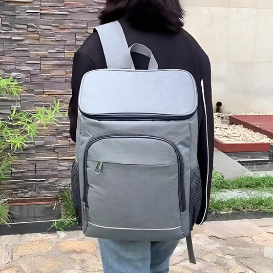 Sac à dos isotherme gris