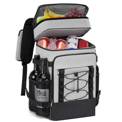 sac a dos isotherme homme gris deux compartiments