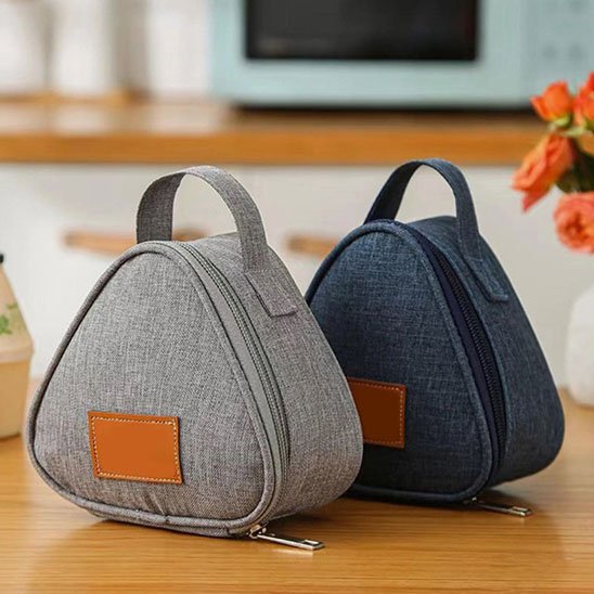 Sac à repas isotherme MiniGo gris ou bleu