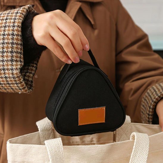 Sac à repas isotherme MiniGo noir