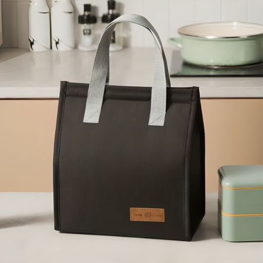 sac isotherme repas femme noir