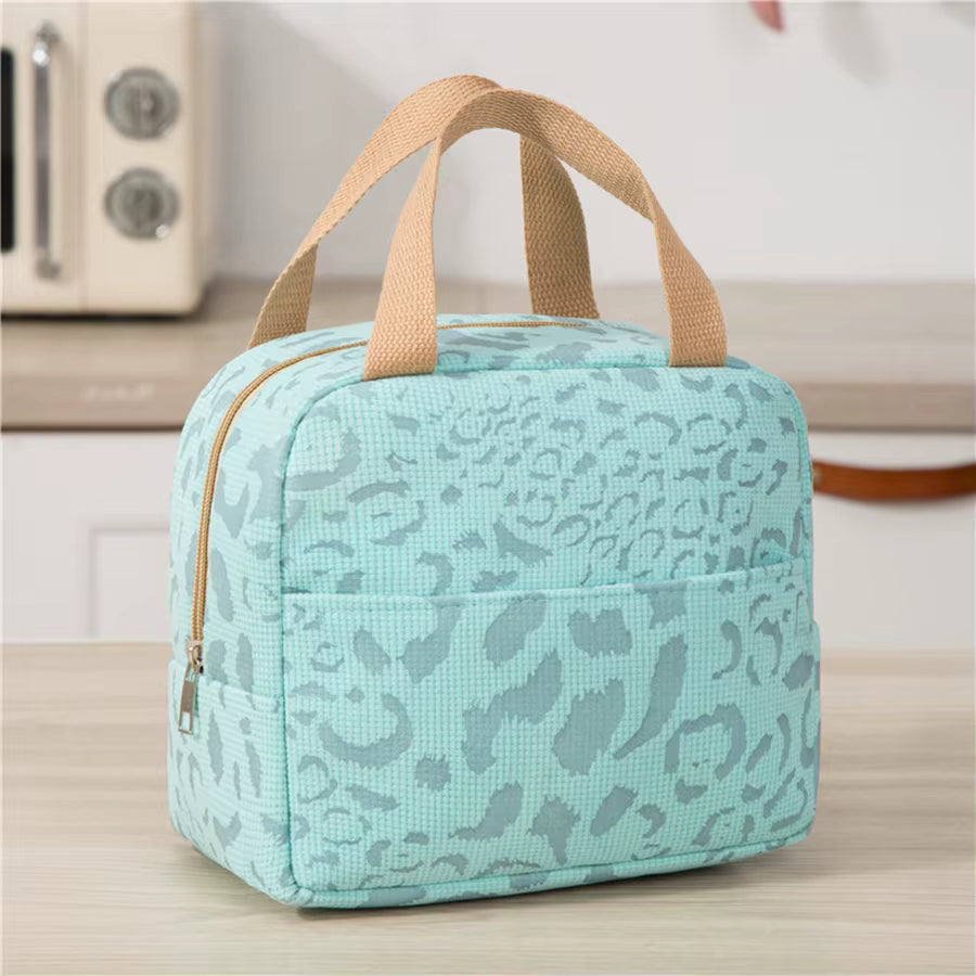 sac repas isotherme femme turquoise