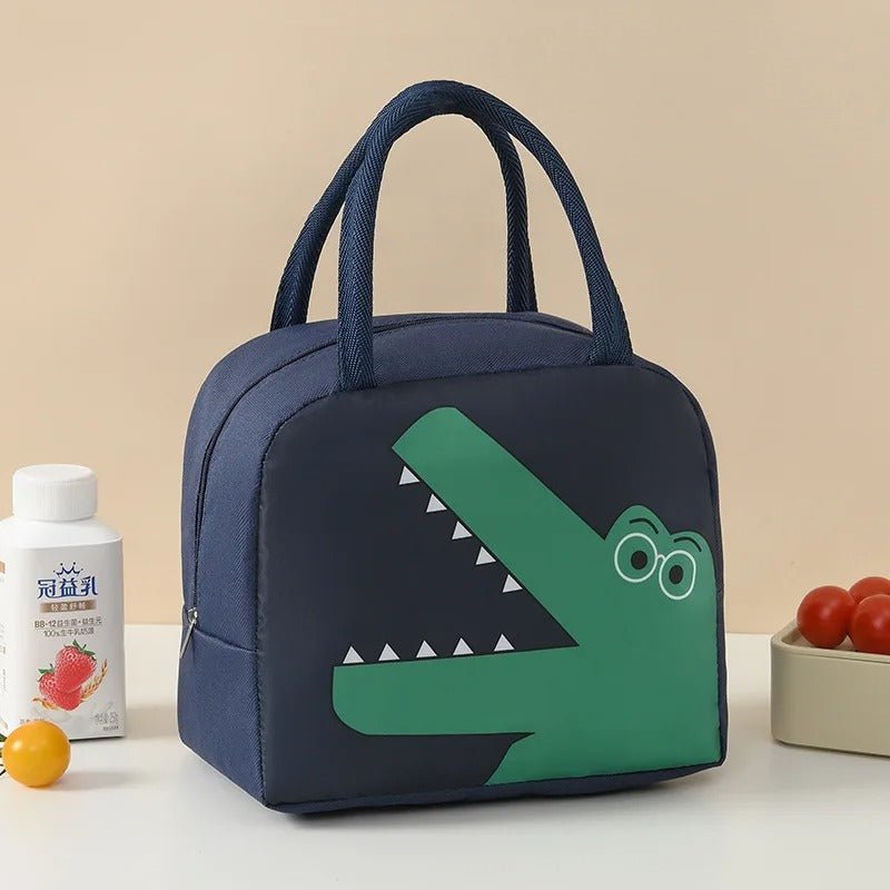 Sac repas isotherme | Kawaii -crocodile
