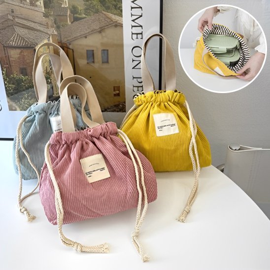 sac repas isotherme couleurs pastels