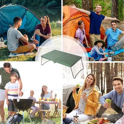 Table Camping - PicnicFold™ - Vert - Accrocamping